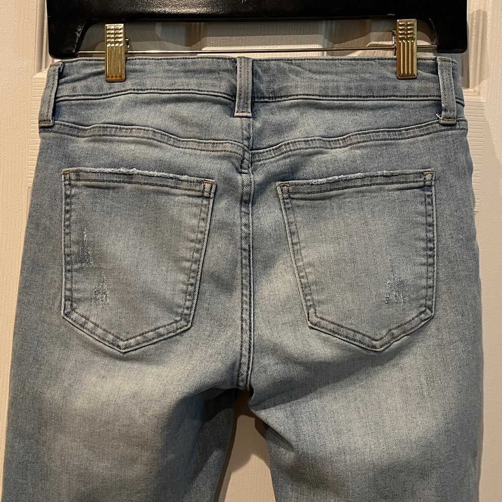 Pistola Light Blue Distressed Skinny Jeans - Picture 2 of 4
